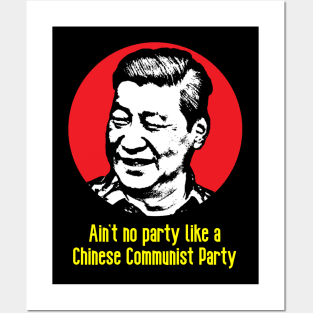 Xi Jingping Stencil Posters and Art